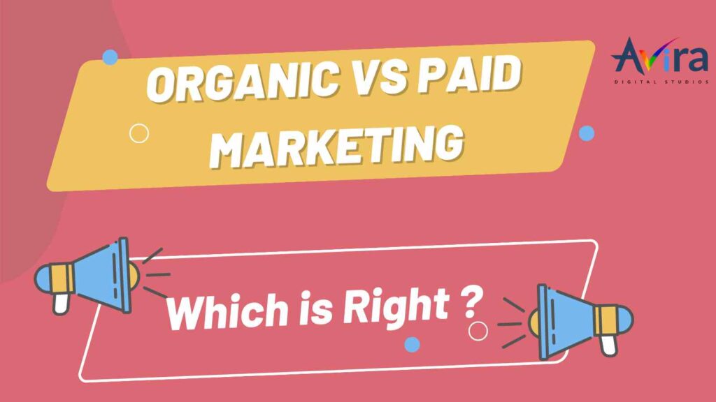 organic marketing and paid marketing for small businesses