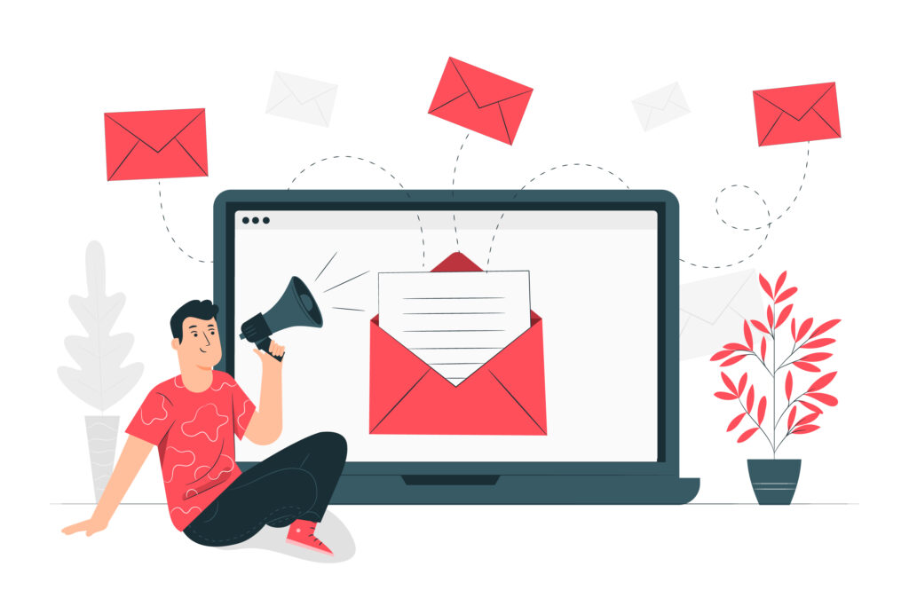 Email marketing for small business owner in Bengali